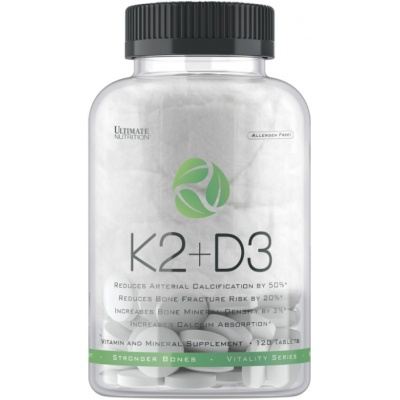  Ultimate Nutrition K2+D3 120 