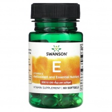  Swanson Vitamin E 200 IU 60  