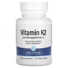  Lake Avenue Nutrition Vitamin K2 120 