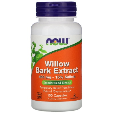  NOW Willow Bark Extract 400  100 